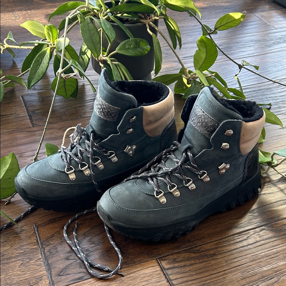 Woden Iris Track Nubuck mix Storm Hiking Boots(practically NEW)